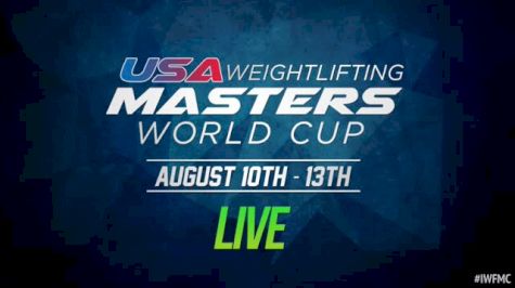 Joe DeLago (M60, 69kgs) Snatch 60 kgs