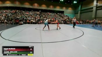 157 lbs Cons. Round 1 - Daniel Wallace, North Valley vs Noah Burgos, Garza