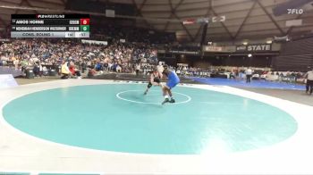 Boys 2A 175 lbs Cons. Round 1 - Amos Horne, Cedarcrest vs Nehemiah Henderson Wilturner, Bremerton