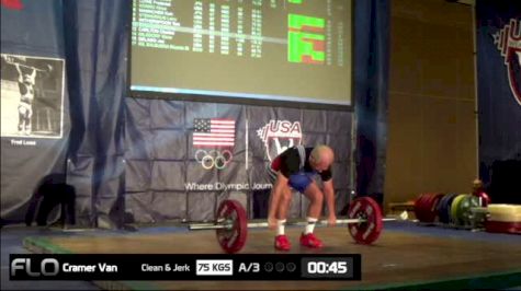 Van Cramer (M60, 69kgs) CJ 75 kgs