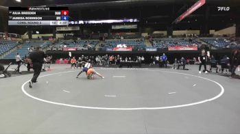 117 lbs Cons. Round 3 - Jamesa Robinson, Brewton-Parker vs Julia Breeden, Doane