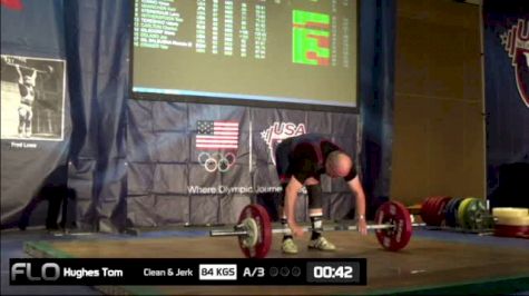 Tom Hughes (M65, 105kgs) CJ 85 kgs