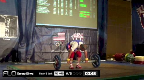 Kinya Konno (M65, 77kgs) CJ 70 kgs 2