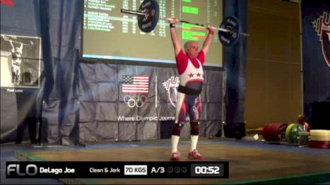 Joe DeLago (M60, 69kgs) CJ 70 kgs 2