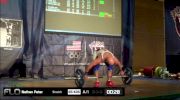 Nathan Peter (M60, 77kgs) Snatch 65 kgs