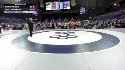 106 lbs 7th Place Match - Damian Trujillo, NM vs Casey McElligott, GA