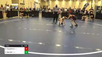 77 lbs Prelims - Collin Daugherty, Blairsville vs Dylan Barrett, Penn Trafford