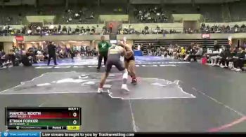 160 lbs Round 1 (4 Team) - Marcell Booth, Apple Valley vs Ethan Forker, Bettendorf