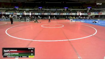 133 lbs Semis & Wb (16 Team) - Joseph Custodio, Marymount vs Blaise Verdino, Liberty