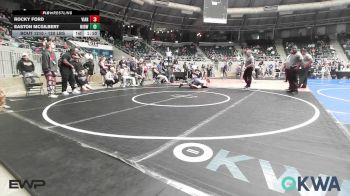 120 lbs Quarterfinal - Rocky Ford, Vian Wrestling Club vs Easton McGilbert, Midwest City Bombers Youth Wrestling Club