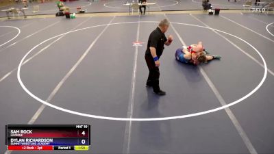 190 lbs Cons. Semi - Sam Rock, Luverne vs Dylan Richardson, Summit Wrestling Academy