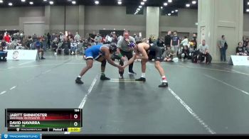 184 lbs Quarters & 1st Wb (16 Team) - David Navarra, Millikin vs Jaritt Shinhoster, Wisconsin-Whitewater