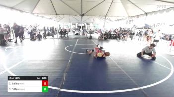 82 lbs Quarterfinal - Gabriel Bailey, NexGen RTC vs Czarlie Diffee, Pomona Elite