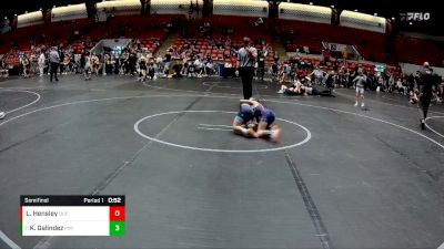 68 lbs Semifinal - Kaiden Galindez, Massa`s Maniacs vs Landon Hensley, Quest