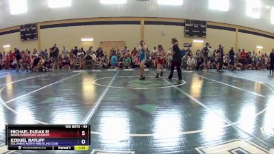 84 lbs Semifinal - Michael Dudak Iii, Region Wrestling Academy vs Ezekiel Ratliff, Columbus North Wrestling Club