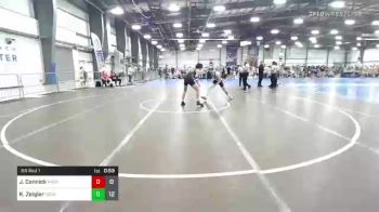 120 lbs Rr Rnd 1 - Jacob Connick, Michigan Gold Pitbulls vs Keegan Zeigler, Cedar Cliff