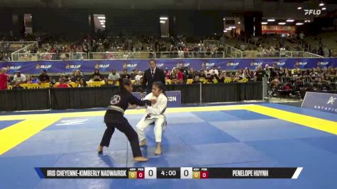 Penelope Huynh vs Iris Cheyenne-Kimberly Nadwairsk 2026 Pan Kids Jiu-Jitsu IBJJF Championship