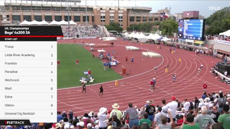 High School Boys' 4x200m Relay 3A, Finals 1