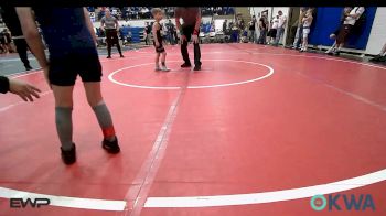 49 lbs Consi Of 4 - Ryder Hastings, Hornet Wrestling vs Theodore Mosby, Wyandotte Youth Wrestling