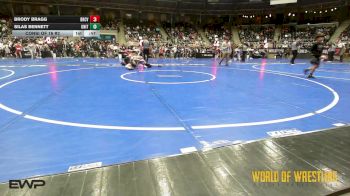 88 lbs Consi Of 16 #2 - Brody Bragg, Bear Cave vs Silas Bennett, United Training Facility