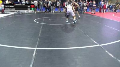 160 lbs Round Of 16 - Tylee King, Middle Twp vs Justin Rose, Henryville