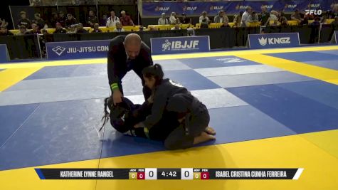 Isabel Cristina Cunha Ferreira vs Katherine Lynne Rangel 2026 Pan Jiu Jitsu IBJJF Championship