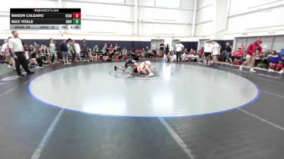 153 lbs Round Robin 3 - Mason Calgaro, Heart Of A Lion-HS vs Max Vitale, University Hawks Wrestling Club