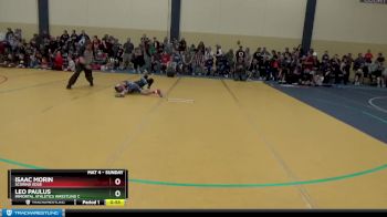 70 lbs Champ. Round 1 - Isaac Morin, Scoring Edge vs Leo Paulus, Immortal Athletics Wrestling C