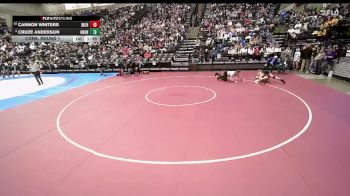 3A 132 lbs Cons. Round 1 - Cannon Winters, Richfield vs Cruze Anderson, Grantsville