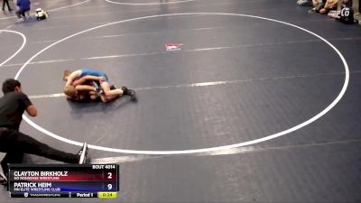 97 lbs Champ. Round 1 - Clayton Birkholz, No Nonsense Wrestling vs Patrick Heim, MN Elite Wrestling Club