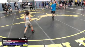 53 lbs Rr1 - Bridger Graham, Mat-Su Matmen vs Makai Garo, Avalanche Wrestling Association