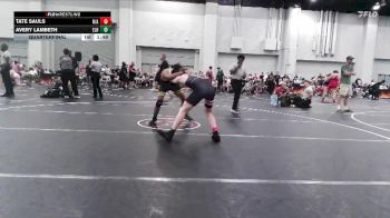 123 lbs Quarterfinal - Tate Sauls, N/a vs Avery Lambeth, Eagles Landing Highschool