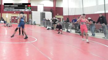 144 lbs Semifinal - Johnny Carrozza, GPS/Ridgefield Wrestling vs James Rocco, Iron Faith Wrestling