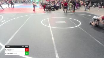 130 lbs Quarterfinal - Carlos Rojas, Bear Cave WC vs Jason Hemsath, Goldman War