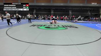 175 lbs Consi Of 32 #2 - Crash Sherman, Skyridge vs Chandler Curtis, Skyridge