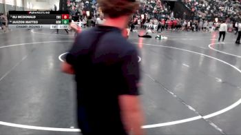 120 lbs Champ. Round 1 - Eli Mcdonald, Eaglecrest Wrestling Club vs Jaxzon Matteo, Norfolk Club Wrestling