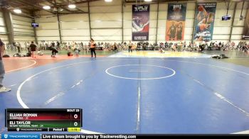 84 lbs Rd# 9- 2:15pm Saturday Final Pool - Elijah Roman, Scorpions vs Eli Taylor, NCWAY National Team