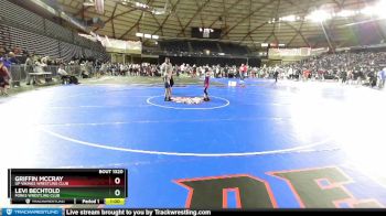 53 lbs Cons. Round 2 - Levi Bechtold, Forks Wrestling Club vs Griffin McCray, UP Vikings Wrestling Club