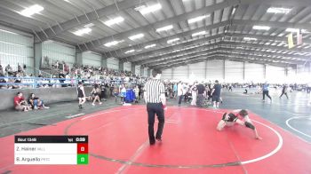 137 lbs Consolation - Zackery Hainer, Valley Bad Boys vs Bently Arguello, Prtc