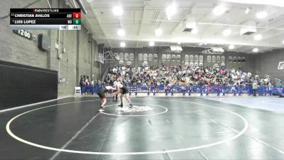 126 lbs 5th Place Match - Luis Lopez, Washington Union vs Christian Avalos, Arvin