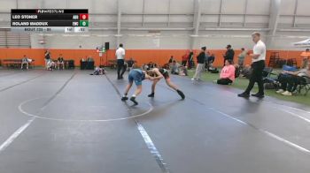 95 lbs 3rd Place Match - Leo Stoner, Abreißen vs Roland Maddux, Eastern Wrestling Club