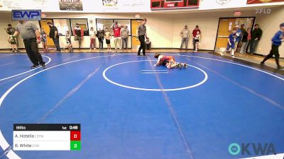 66 lbs Rr Rnd 2 - Adam Hotella, Locust Grove Youth Wrestling vs Bencyn White, Caney Valley Wrestling