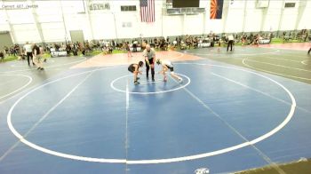 61 lbs Semifinal - Brock Zesiger, Sanderson Wr Ac vs Gabriel Mesa, Elite Force WC