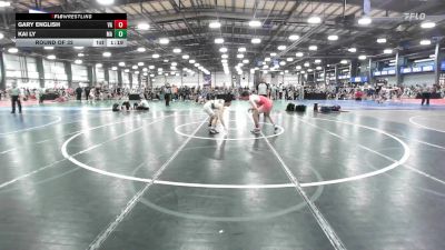 132 lbs Round Of 32 - Gary English, VA vs Kai Ly, MA