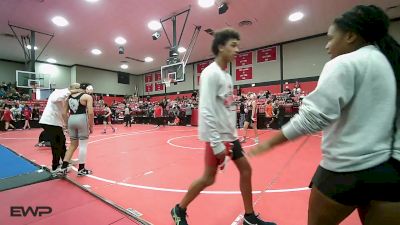 119 lbs Consi Of 16 #2 - Barrett Nail, Hilldale vs Jacob Meshaya, McAlester