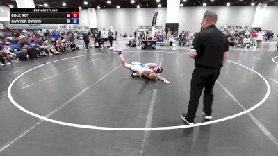 150 lbs Cole Roy, Oregon vs Sawyer Owens, North Dakota