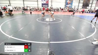 120 lbs Rr Rnd 3 - Elijah Scriven, Team Gotcha vs Jacob Carrozza, D3Primus Gold