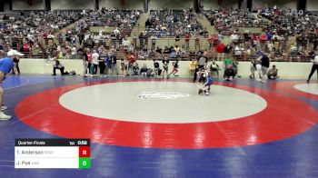 46 lbs Quarterfinal - Tetsuo Anderson, Spartans Wrestling Club vs Jace Pye, Junior MatDogs Wrestling