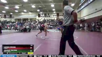 195 lbs Round 3 - Jamien Moore, Lisbon vs Jahsiah Galvan, West Liberty