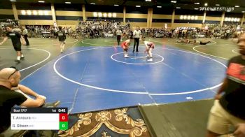 120 lbs Consi Of 4 - Ty Annoura, Vici WC vs Gordon Gibson, Mat Demon WC